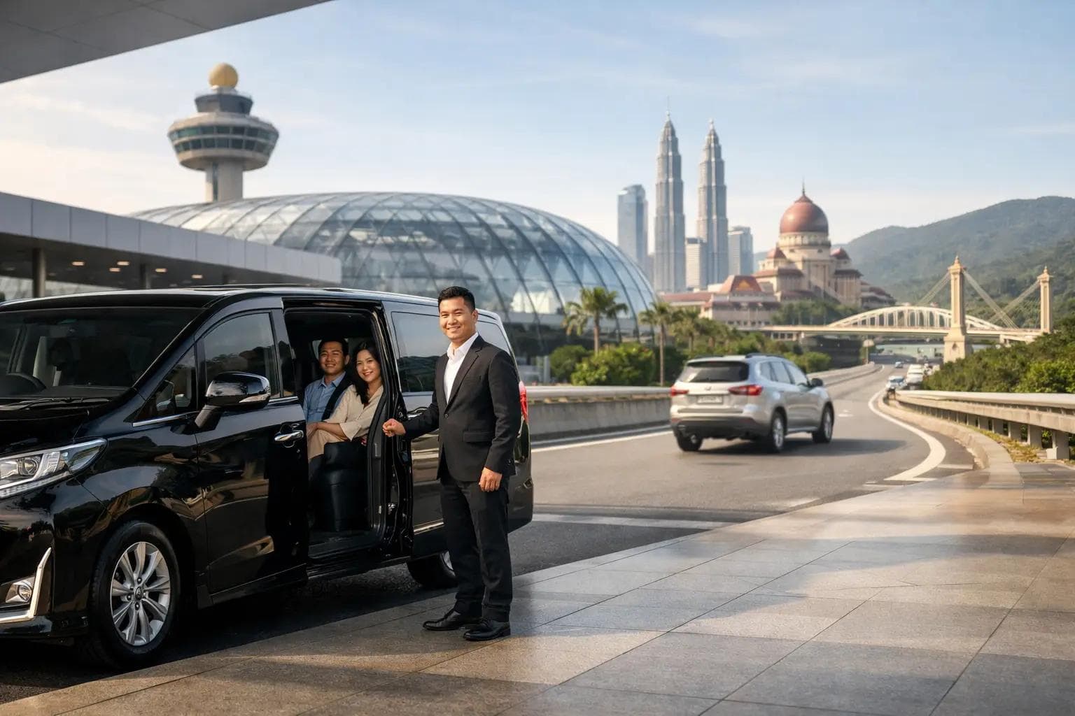 Changi Airport to Malaysia Private Car