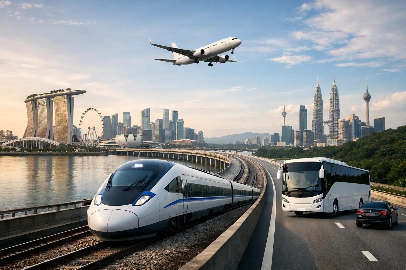 Best Way to Go From Singapore to Malaysia