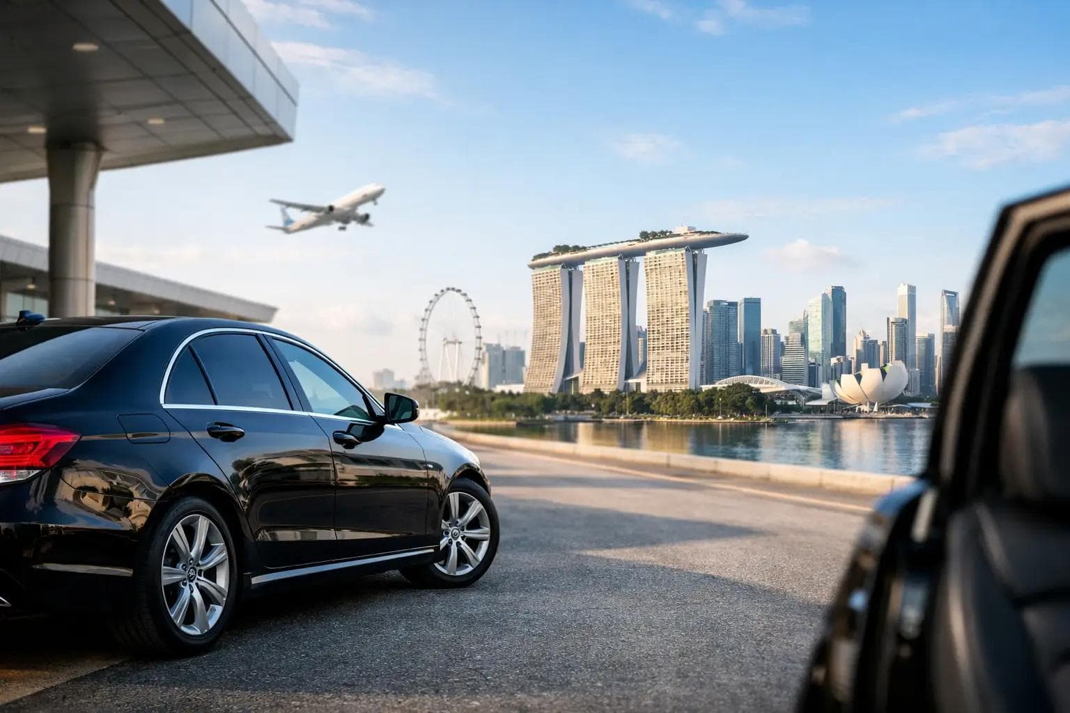 Senai Airport to Singapore by Private Car